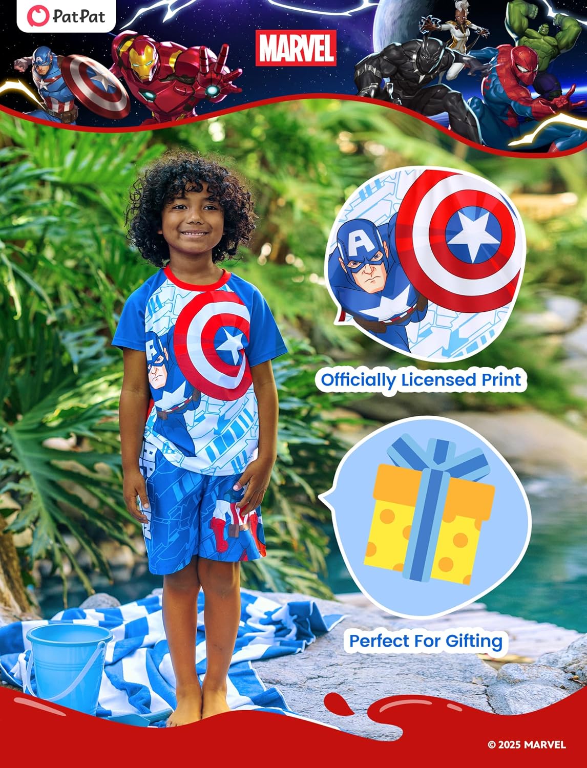 Disney Marvel Spiderman Cars Boy Swimsuit Rash Guard Shirts & Swim Trunk Boys Swim Set Mickey Summer Bathing Suit 2-13 Years