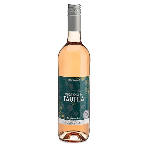 Miniatura 2 de Señorio de la Tautila Rosa 0.0% sin alcohol alternativa de vino rosa de España 25.4fl oz