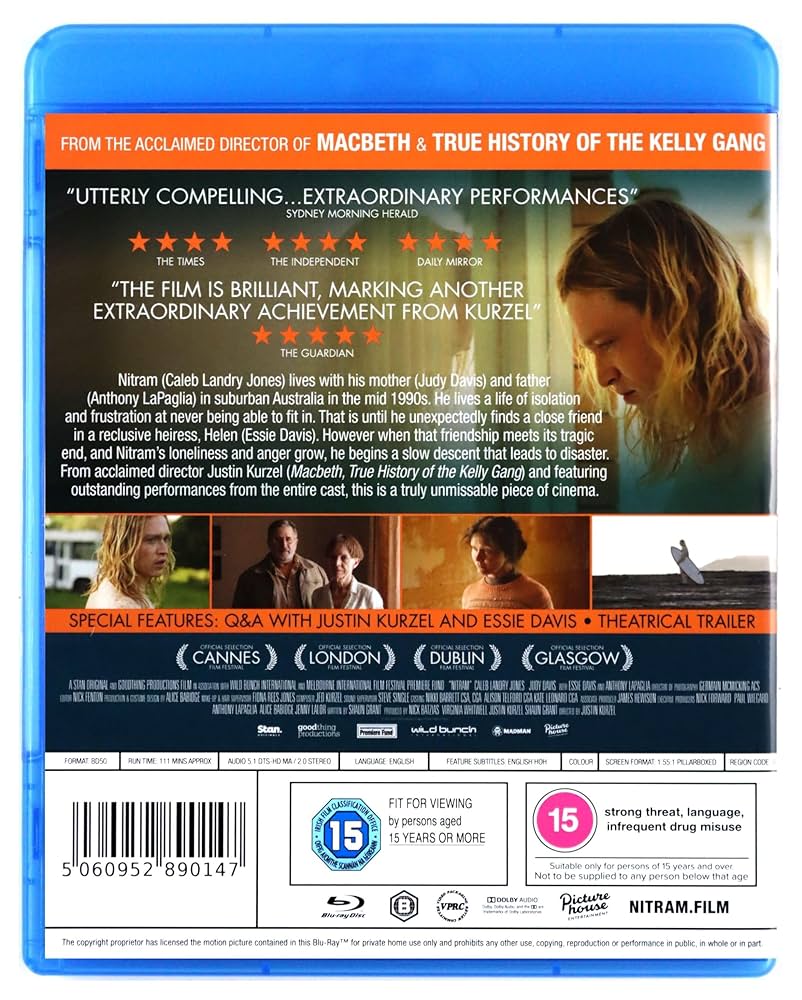 新品未開封】ニトラム NITRAM('21オーストラリア)【Blu-ray