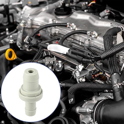 Miniatura 3 de uxcell PCV Kit de ojales de válvula de escape positivo para cárter de ventilación Accesorios para Toyota Corolla 1993-1997 No.12204150509048018001