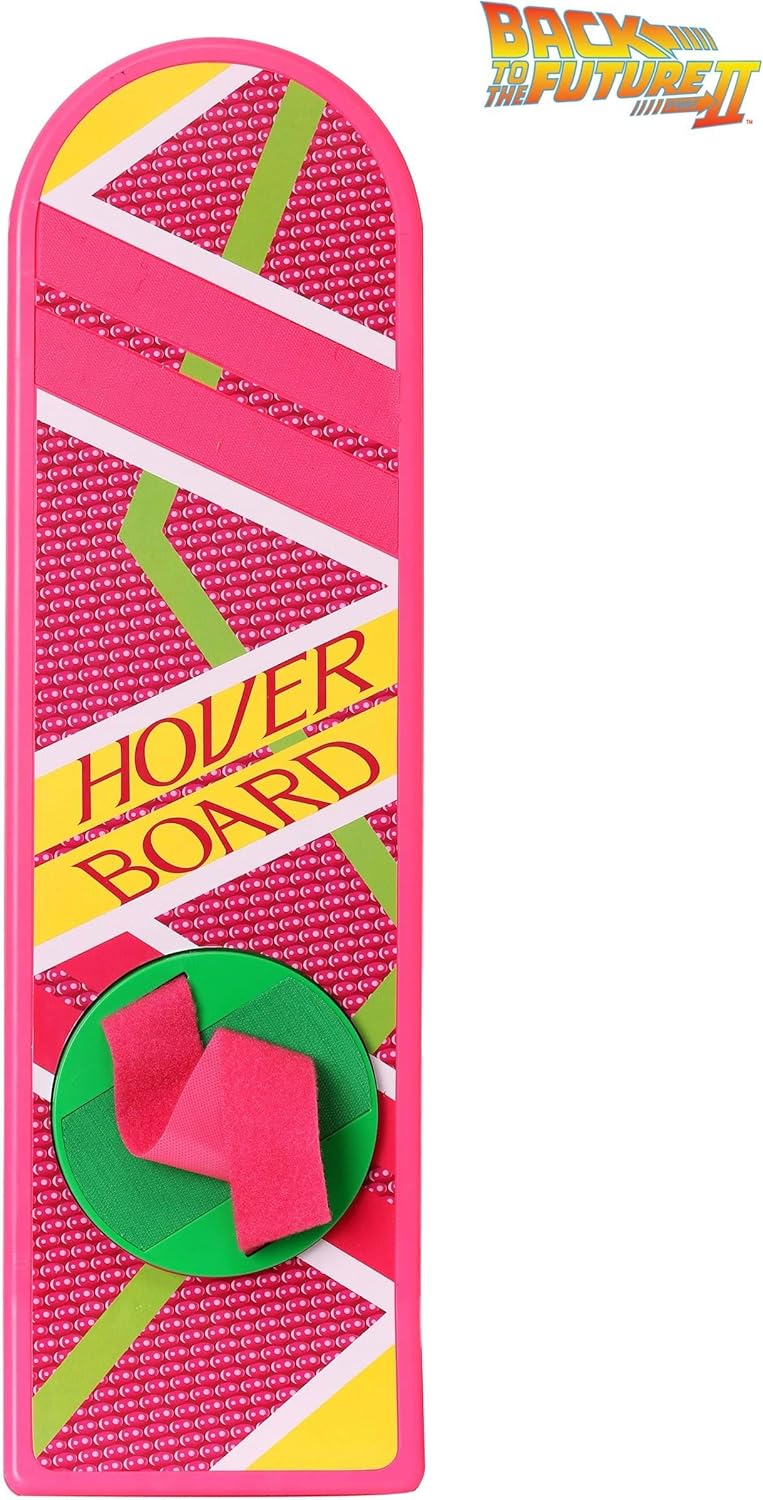 Fun Costumes Back to the Future Hoverboard 1:1 Scale Prop Replica with Authentic Sticker Detail and Strap - Image 2