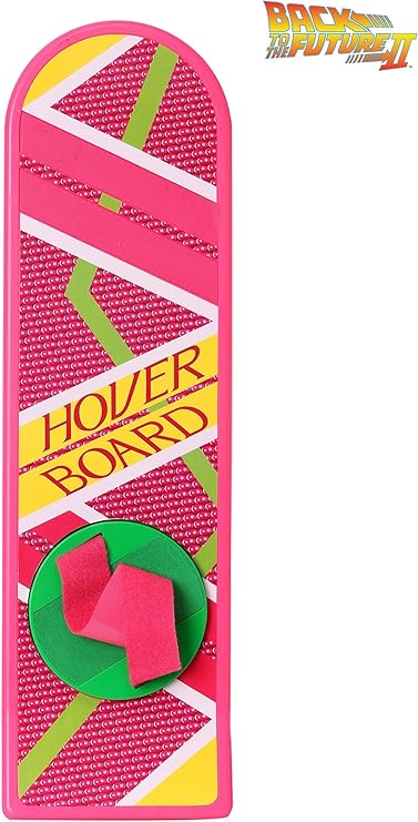 Fun Costumes Back to the Future Hoverboard 1:1 Scale Prop Replica with Authentic Sticker Detail and Strap