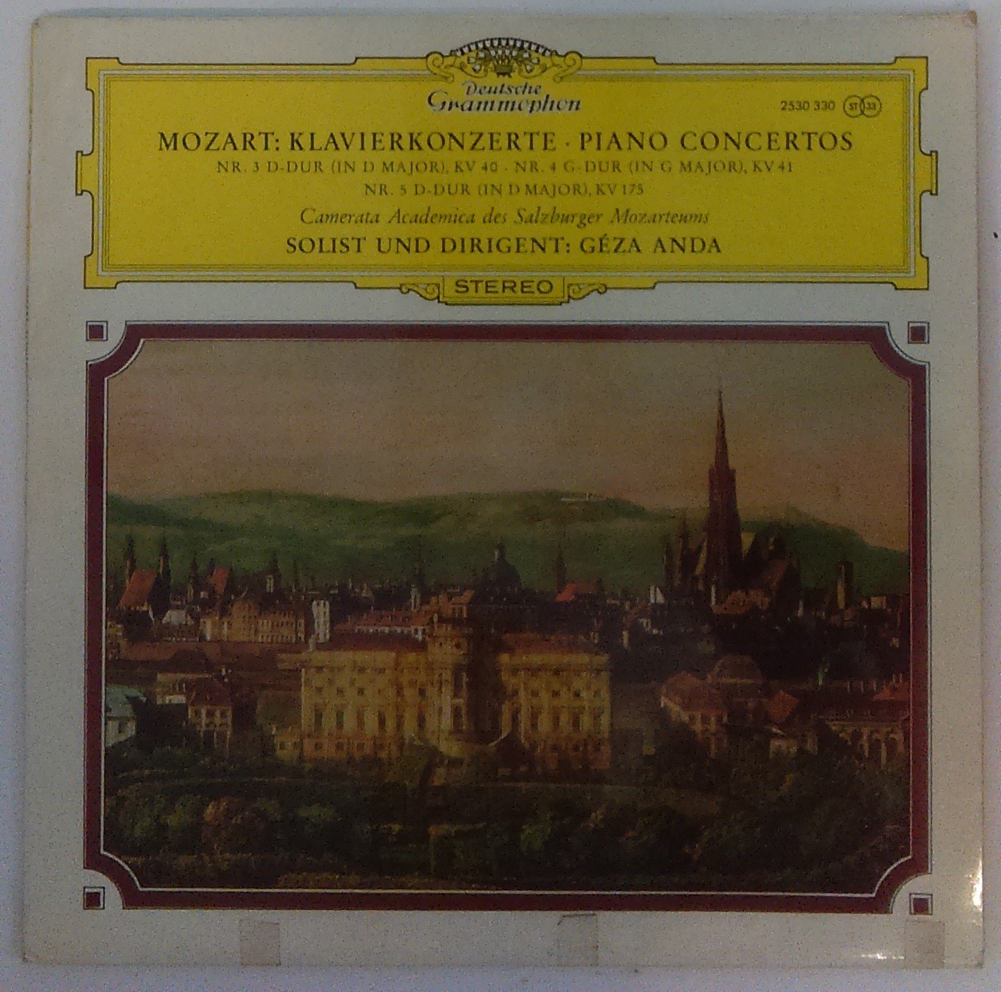 Klavierkonzerte ? Piano Concertos Nr. 3 D-Dur ( In D Major), KV 40 ? Nr. 4 G-Dur (In G Major), KV 41 ? Nr. 5 D-Dur (In D Major), KV 175 [Vinyl LP]