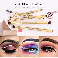 Vista 4 de DUcare Pinceles de sombra de ojos + cepillo de maquillaje limpiador de jabón sólido