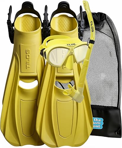 Miniatura 1 de Tilos Juego de buceo Aquastalk con bolsa de transporte de malla