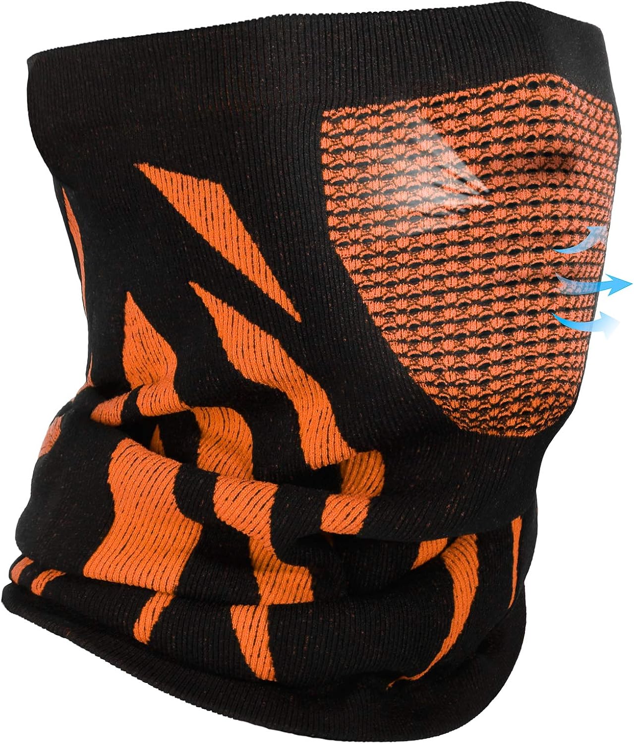 Achiou Winter Neck Warmer Gaiter, Balaclava Face Mask Windproof Thermal Soft Elastic for Men and Women