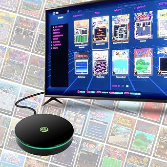 Legends Core ، Plug and Play Arcade Game Console ، Home Arcade ، Classic Retro Video Games ، 100 Licensed Genre-Defining Arcade & amp؛ ألعاب وحدة التحكم ، تتضمن ألعاب القتال القتالية الرياضية & أمبير ؛ المزيد ، WiFi ، HDMI