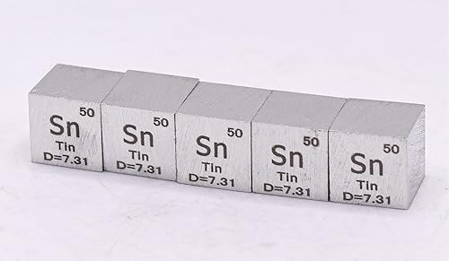 Miniatura 369 de Cubo de metal cobalto de 0.39 pulgadas (0.394 in) hasta un 99.9% puro elemento de tabla periódica de densidad grabada, colección de bloques