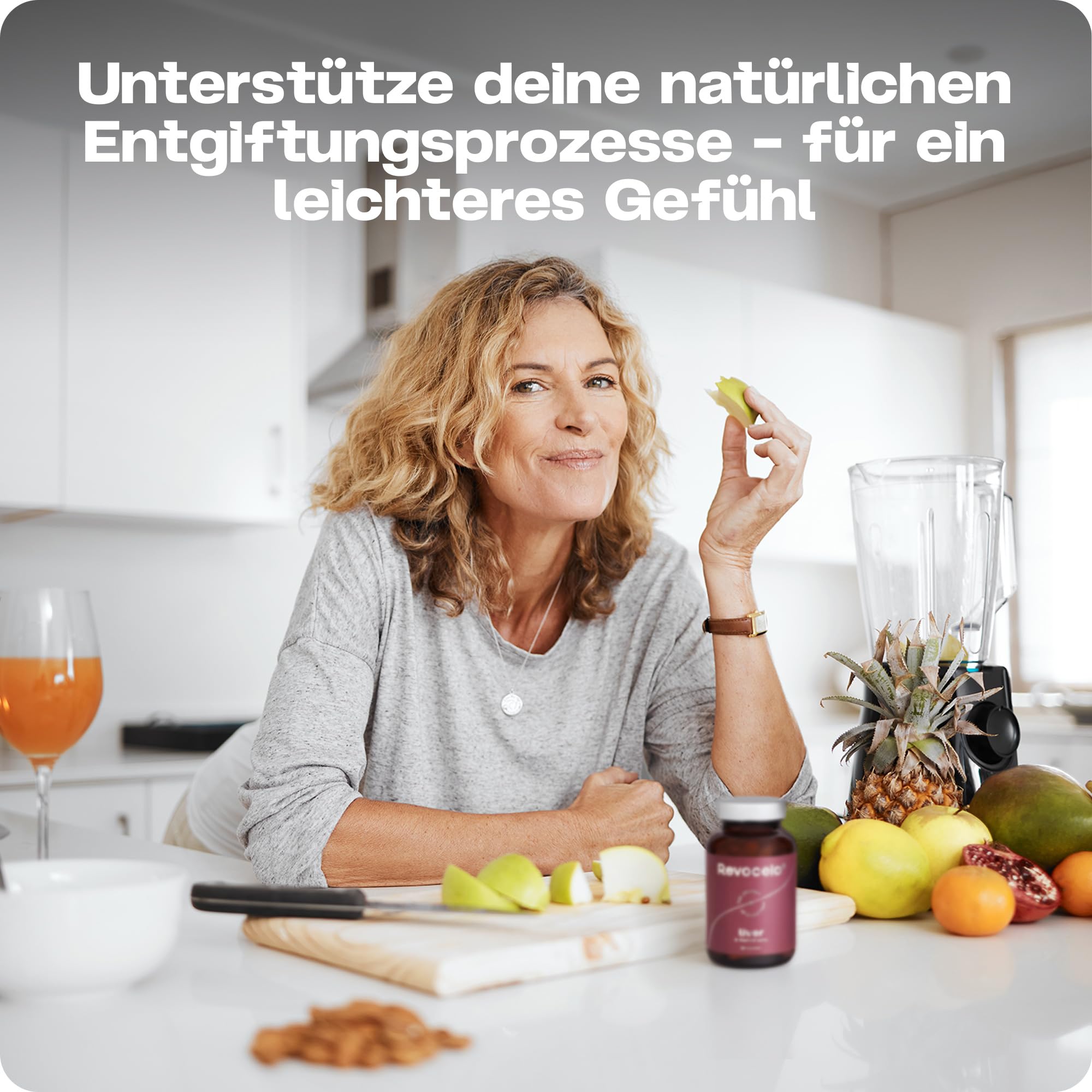 Leber-Komplex mit TUDCA | Schilddrüsen-Umwandler Formel + liposomales Glutathion, Cholin und Selen - produziert in Europa - 60 Kapseln