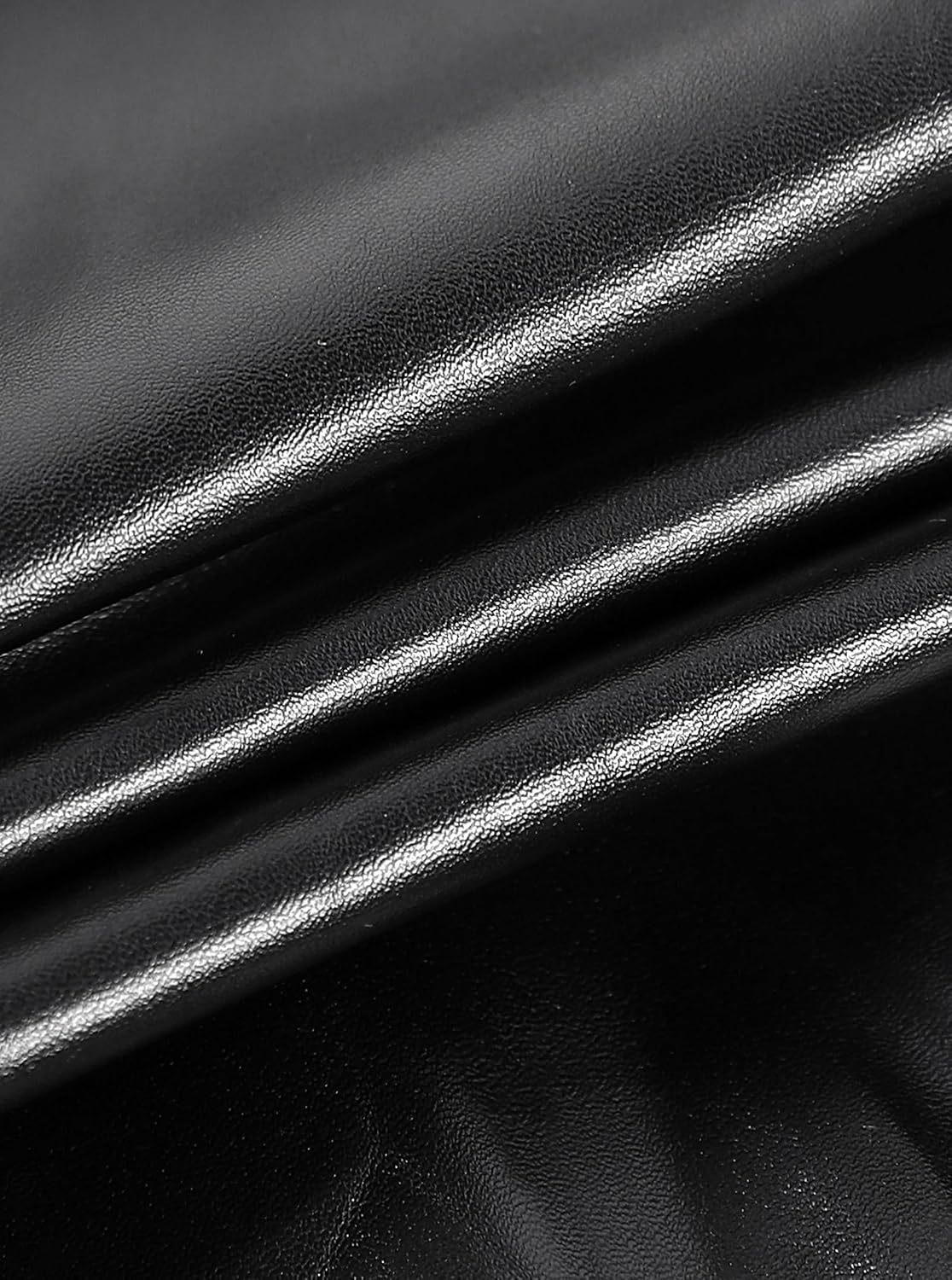 Avanova Women Faux Leather Maxi Skirt with Slit and Pockets | PU, Long Skirt, Split Thigh, Front Slit, High Waisted, Invisible Zipper, Work to Weekend, Date Night