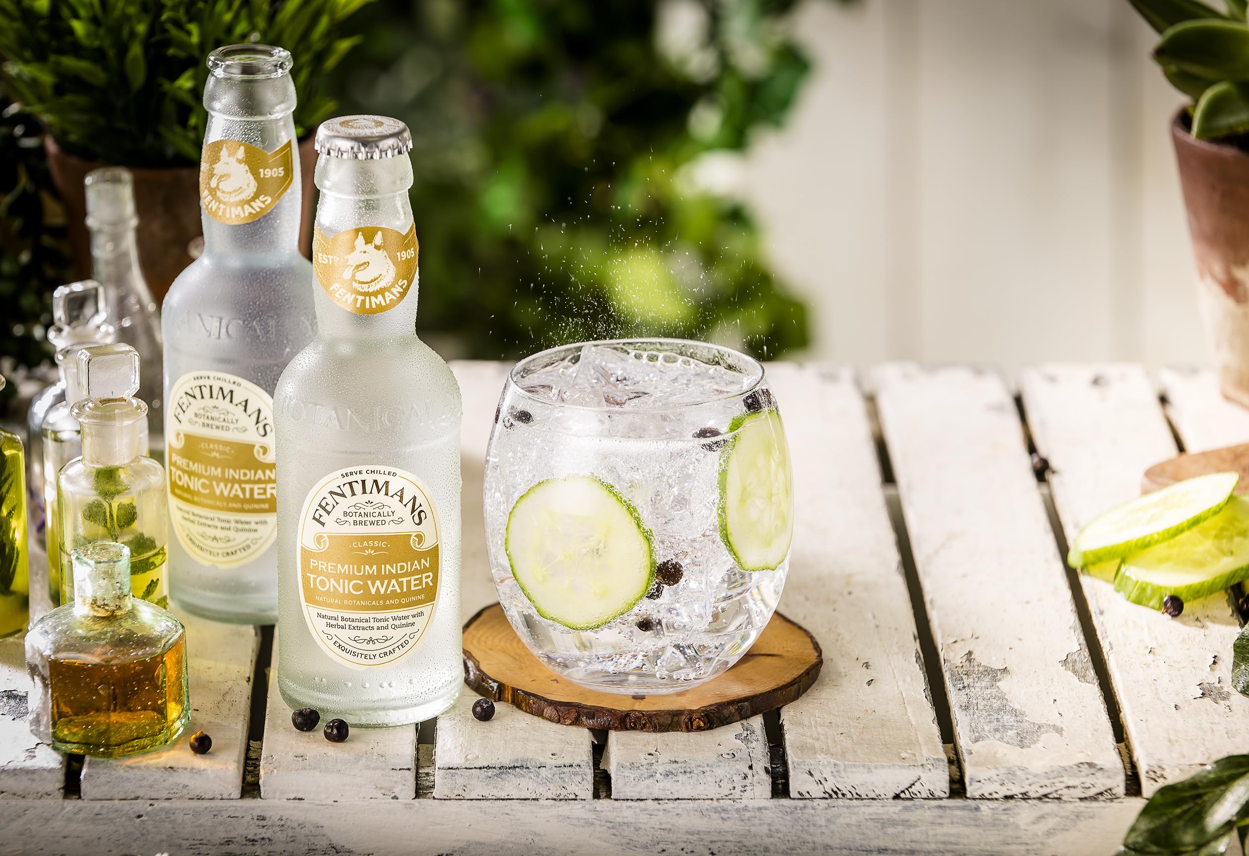 Fentimans Premium Indian Tonic Water, 200 ml, 24 Pezzi