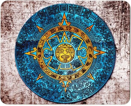 Mayan Calendar Mouse Pad, 9.25" 7.62" 1/8"