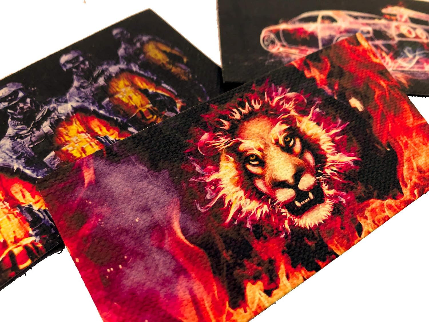 3.5" Custom Vinyl Patch with Your Image, Logo or Design. Hook Fastner or Iron On Backing. Made in USA. (Made of PVC - Alternative to Embroidered Patches).