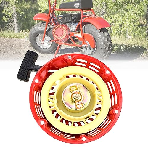 Go Kart Pull Start Recoil Starter Chikia Reemplazo para Coleman Mini Bike CT200U CT200U-EX BT200X KT196 Predator 212cc Baja Warrior Heat MB200 MB165