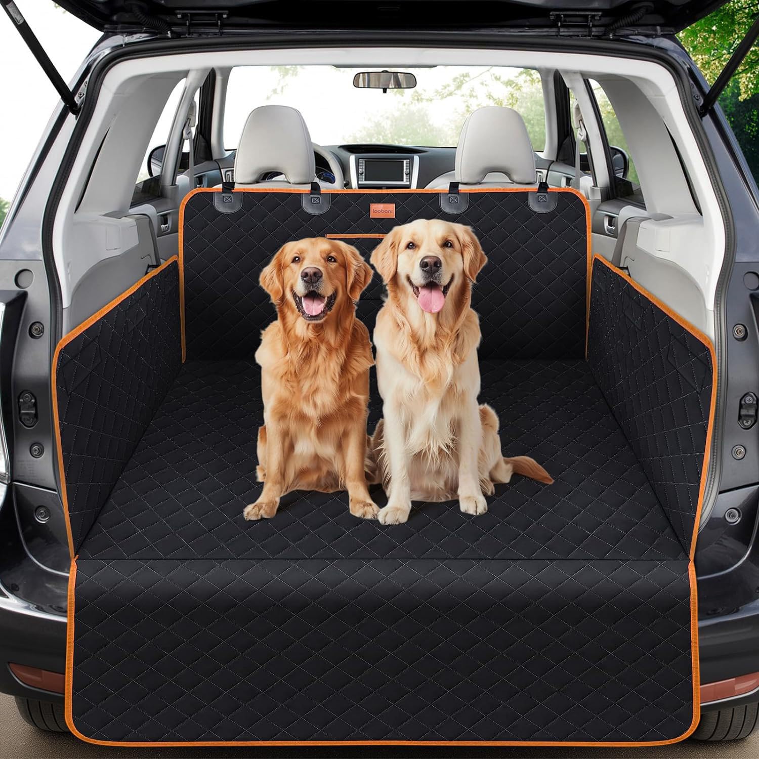 ZORQ Protector Maletero Coche Perros para Subaru Outback 2021-2026, Funda Maletero Coche Perros Alfombra Protector Facil Mantenimiento con Protección Lateral