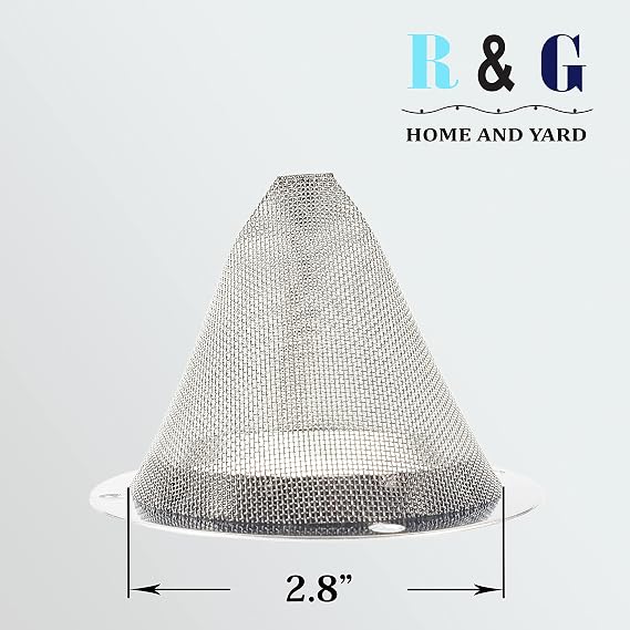1 PC-Cone-Type Stainless Steel Spark Arrestor Screen 2.8