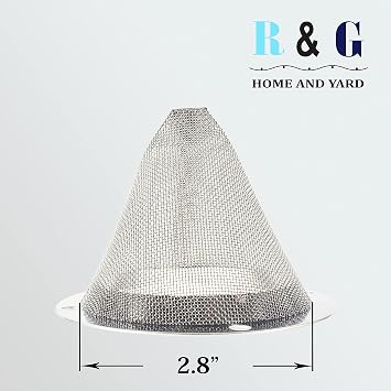 1 PC-Cone-Type Stainless Steel Spark Arrestor Screen 2.8