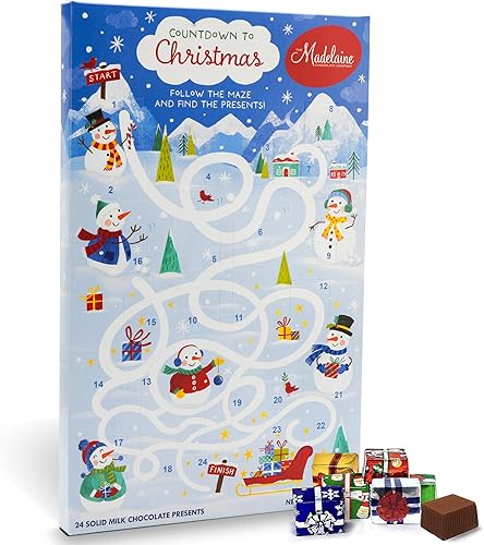 Miniatura 8 de Christmas Advent Calendar 2025 - Unwrap the Magic of Fun Advent Calendar with Premium Chocolates - Candy Advent Calendar for Christmas Ideal for