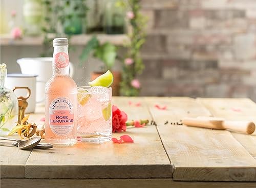Miniatura 5 de Fentimans Limonada de rosas, limonada ligeramente espumosa, elaborada botánicamente, limonada de rosas, 9.3 fl oz (paquete de 24)