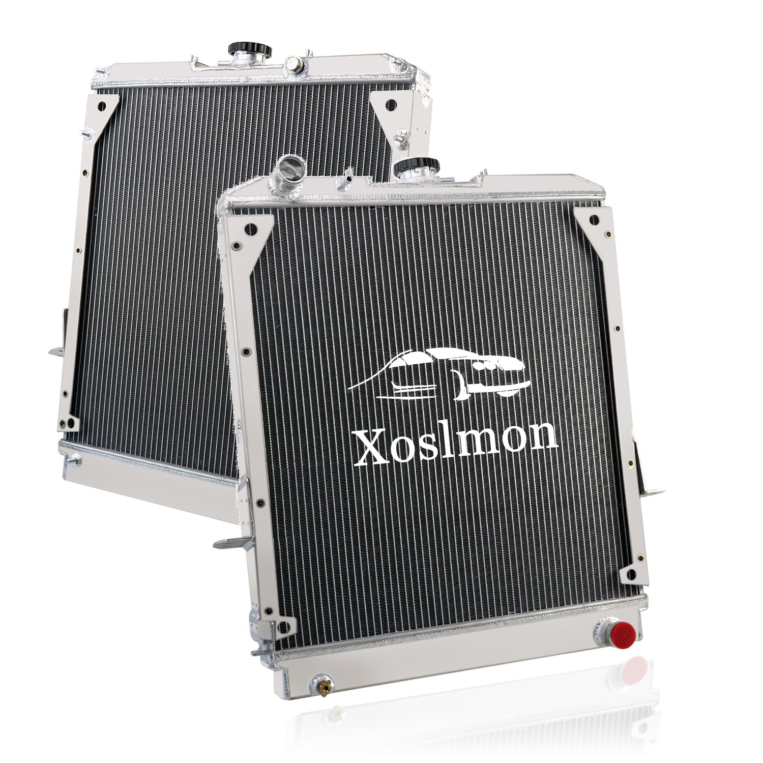 3 Row Aluminum Radiator for 1994-2016 Isuzu NPR Chevy W3500/W4500 Tiltmaster GMC W3500/W4500 Forward 3.9L 5.7L 6.0L I4 V8 Diesel BI-Fuel CNG Gas Radiators 1995 1996 1997 1998 1999 2000 2014