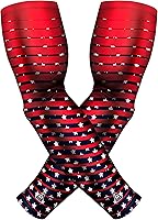 Vista 48 de B-Driven Sports Mangas de compresión prémium Pro-Fit para hombres, mujeres y jóvenes, 44 diseños gráficos, mejoran la circulación