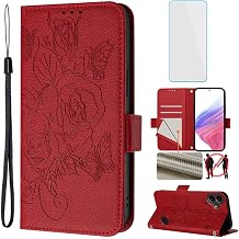 RFID Phone Case Wallet for Nothing CMF Phone 1 Red