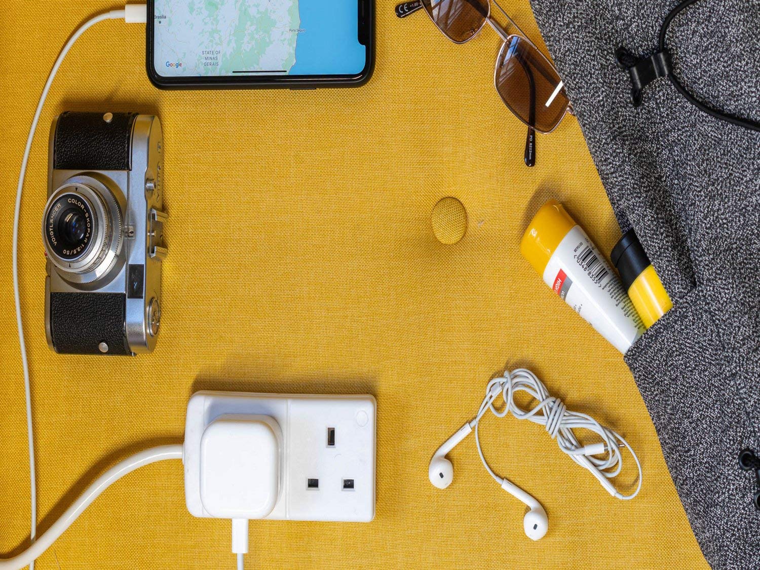 Tunisia Travel Adapter European Uk Eu Plug Extension Power Strip to