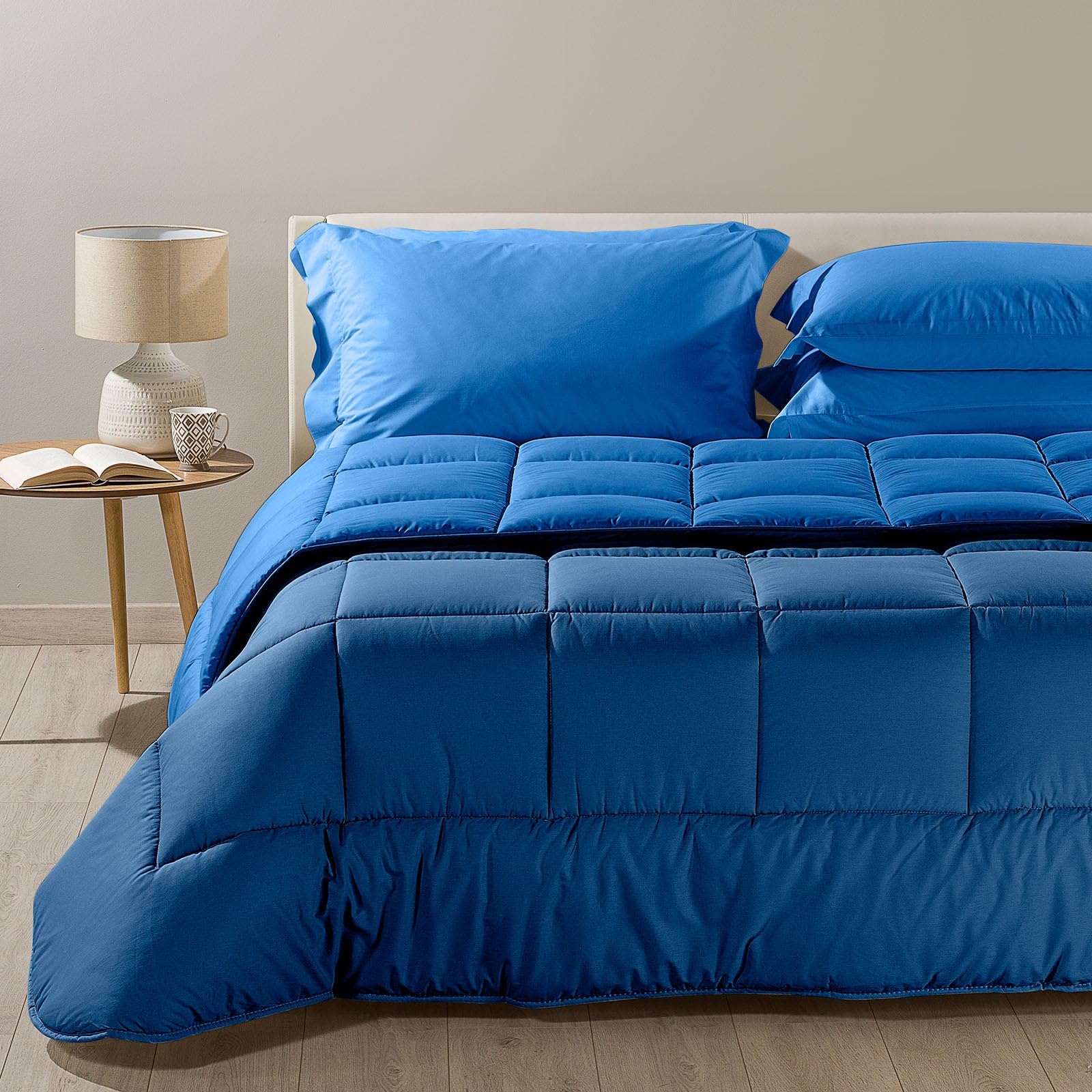 Trapunta Singola Caleffi Belmondo - 100% Cotone, Misura 170x265 Cm, Imbottitura 300g/m², Design Avio, Made In Italy - Foto 9