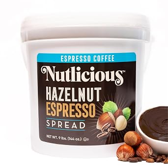 NUTLICIOUS Hazelnut Espresso Spread 9lb