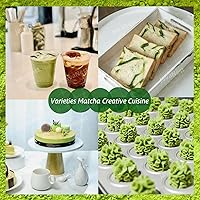 Vista 6 de Juego de batidor de matcha, kit de 6 piezas para hacer matcha, juego de té macha, soporte para batidor de cerámica, tamiz de iniciación de matcha