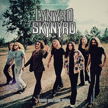 Live On Air 1973 (Vinil Transparente) por Lynyrd Skynyrd, capa do álbum