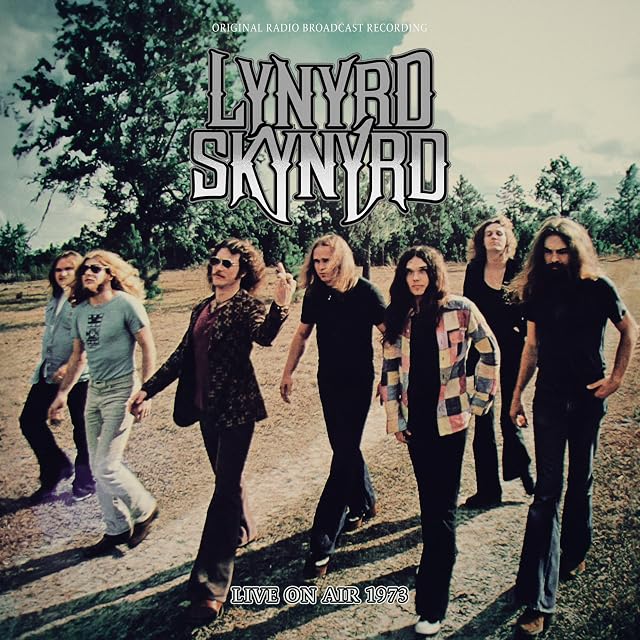 Live On Air 1973 (Vinil Transparente) por Lynyrd Skynyrd, capa do álbum
