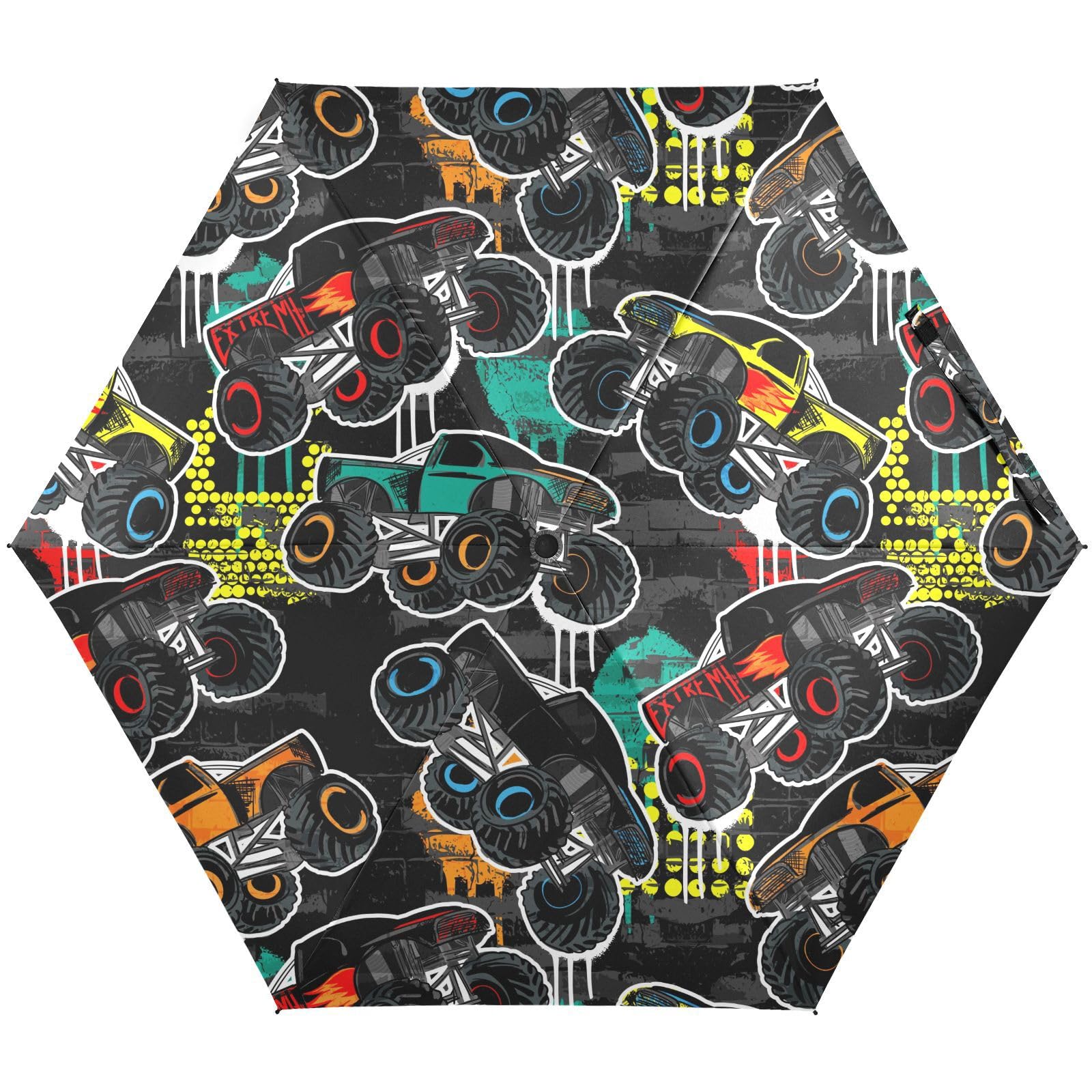 JHKKU Mini Travel Umbrella, Small Compact Windproof Portable Umbrella for Sun and Rain UPF 50+ UV Protection