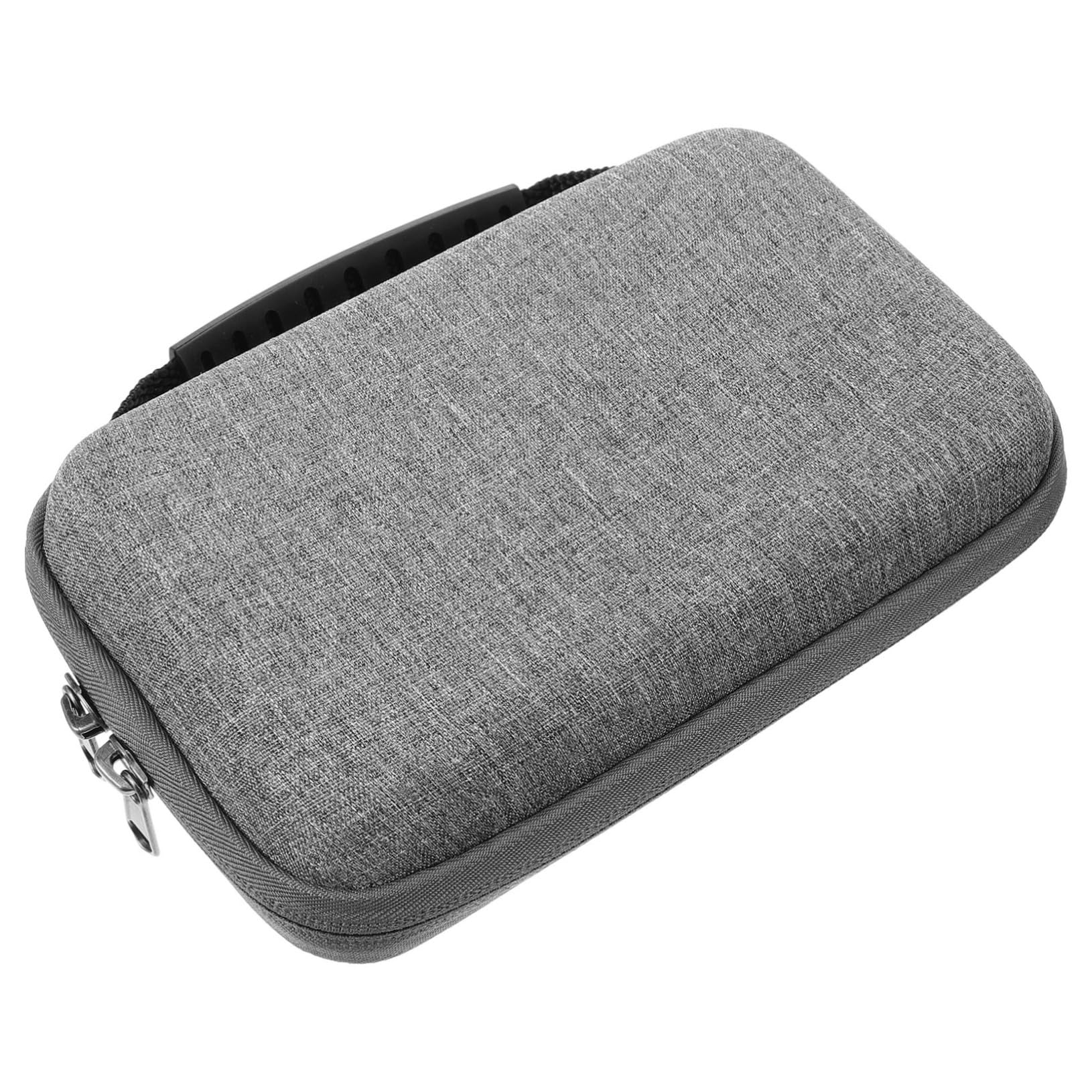 HOMSFOU 5pezzi Organizzatore Elettronico Da Viaggio Compatto Per Caricatori e Accessori Custodia Portatile Per Cavi e Dispositivi Perfetta Per Viaggi e Trasporti