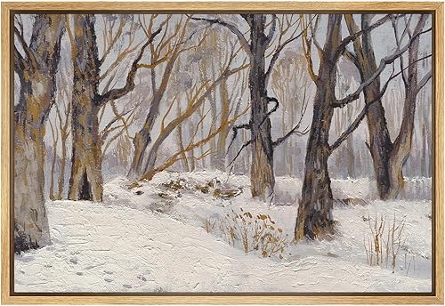 Vista 40 de SIGNFORD Lienzo enmarcado para pared, tren de montaña de otoño, vías de ferrocarril, naturaleza, desierto, fotografía, realismo, paisaje decorativo