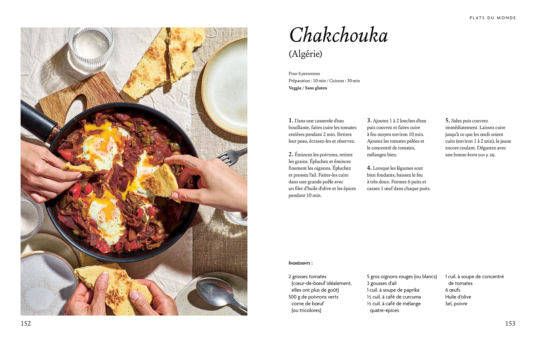 Check in 70 recettes gourmandes et colorées pour faire le tour du monde
