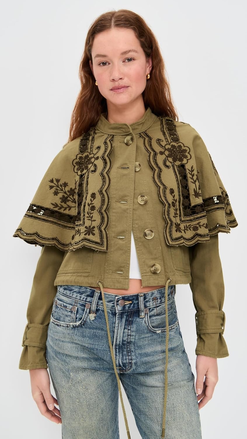 Free People Women's Bali Hideaway Cutwork Jacket - Image 2