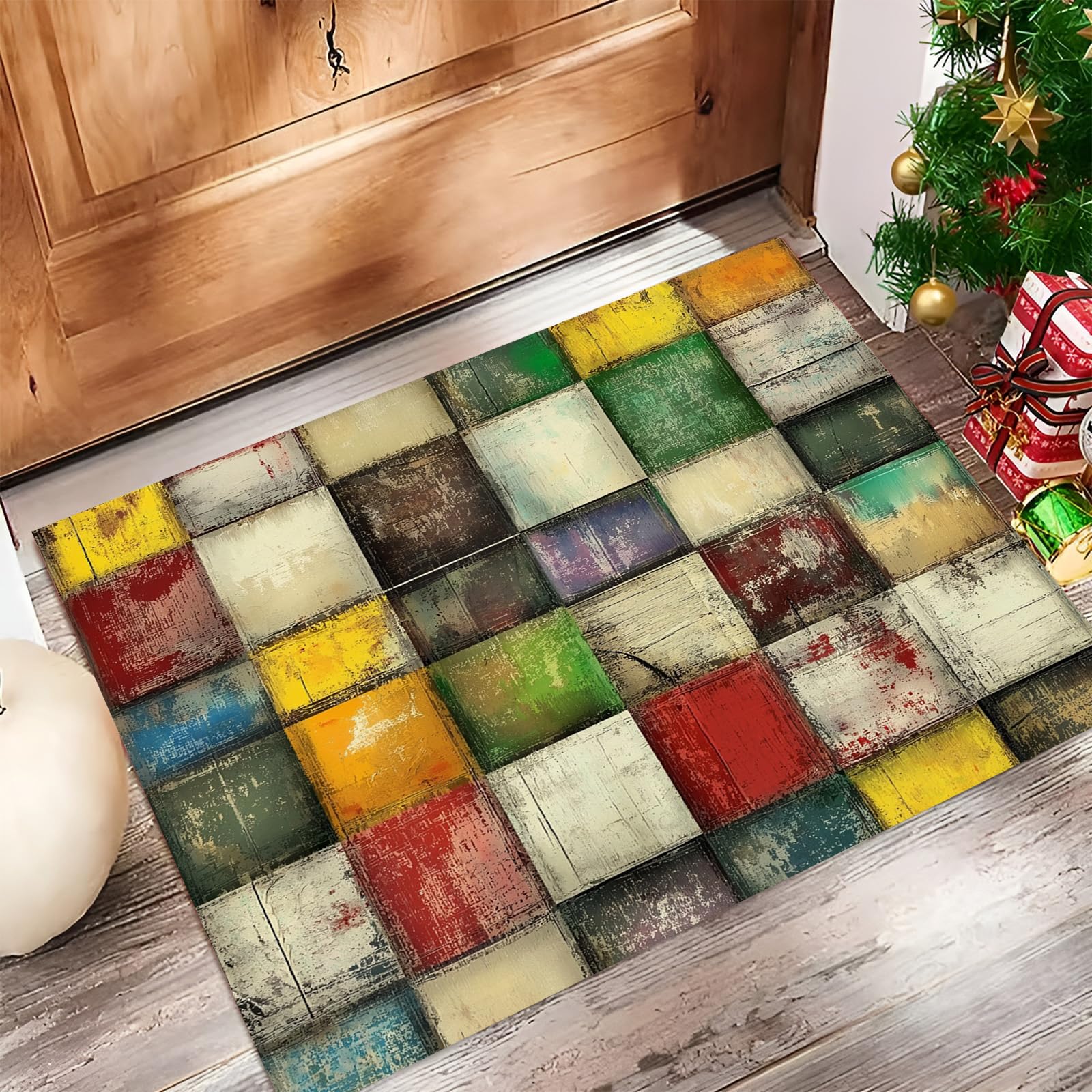 Tapis antiderapant et lavable paillasson interieur entree 90x150cm absorbant