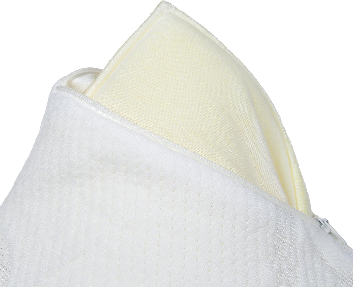 Memory Foam Body Pillow, Bed Pillows for Comfort and Support by Lavish Home (Removable Pillow Cover, Hypoallergenic Pillow Protector, 50 inches x 14 inches)