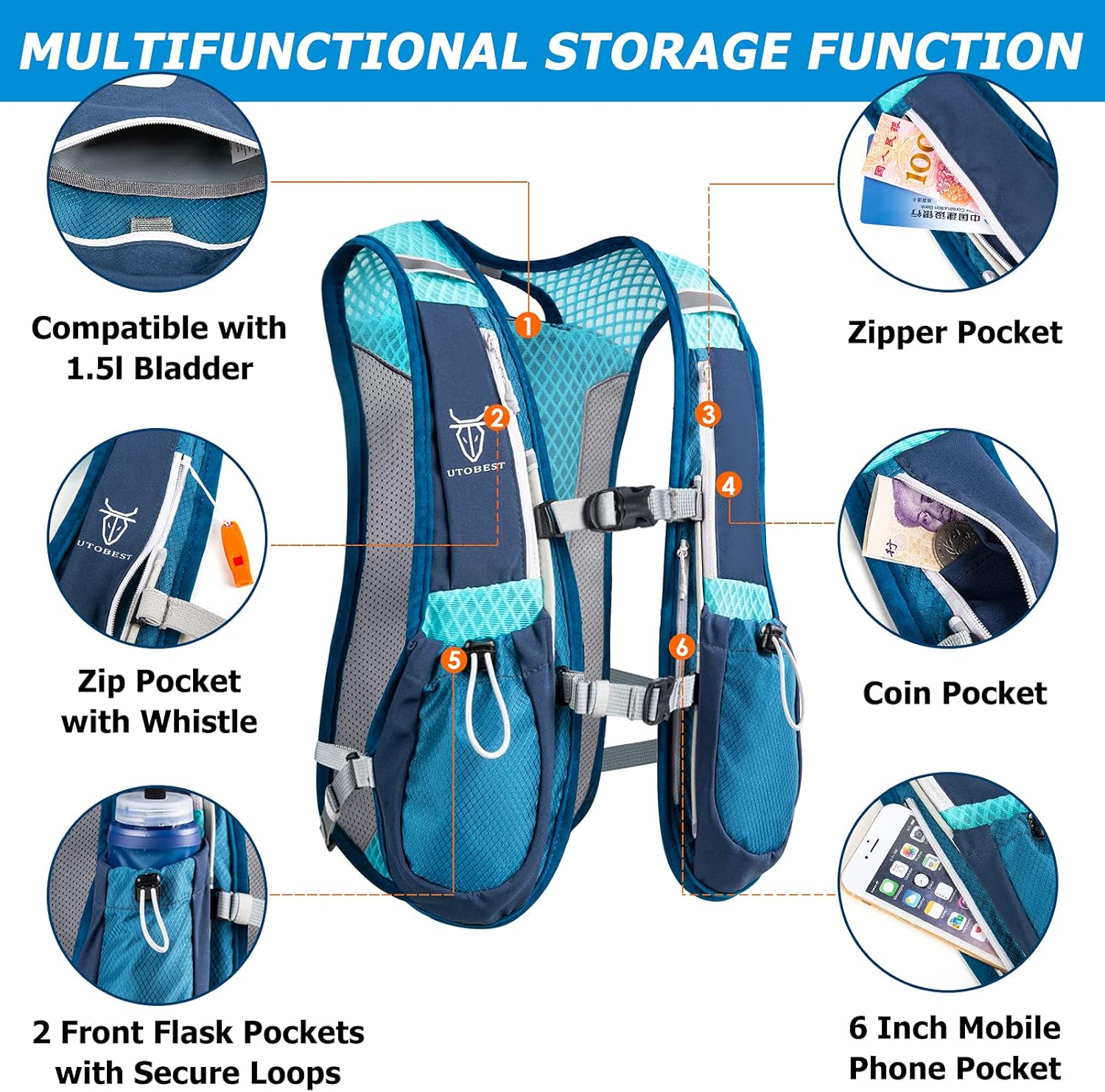 trail running water pack