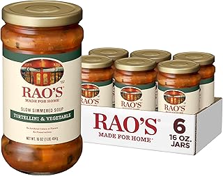 Rao’s Made For Home Tortellini & Vegetable Soup, 16 oz (Pack of 6)