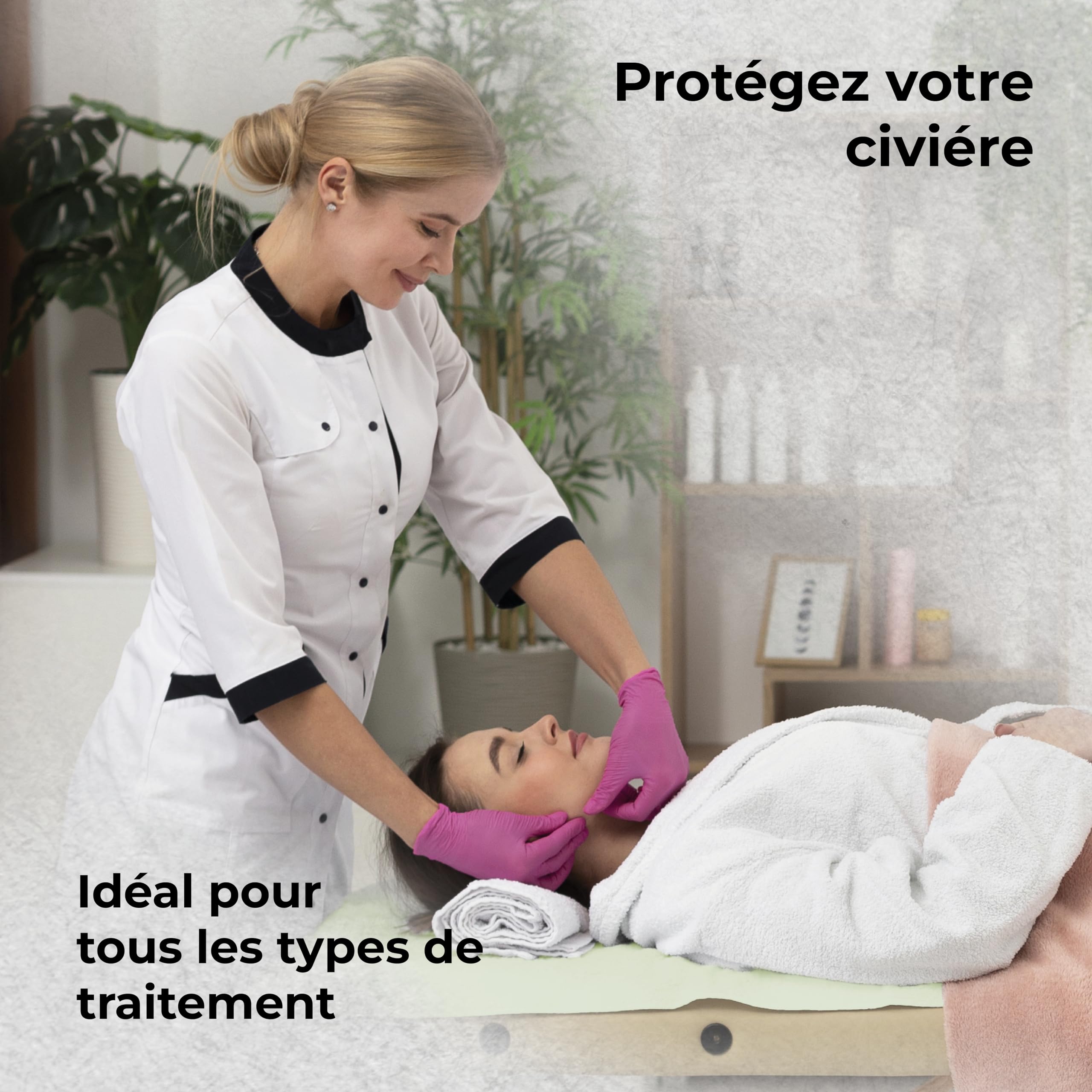 6 Rouleaux Drap Examen Medicaux 2 Plis - Papier Table Massage