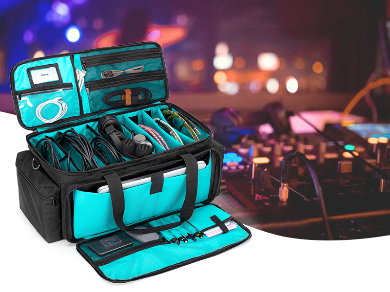 Amazon.com: LoDrid Cable File Gig Bag with Detachable Padded
