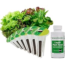 AeroGarden Heirloom Salad Greens Mix Seed pod Kit with Pre-Seeded Grow pods, Liquid Plant Food, and Growing Guide, 6-Pod