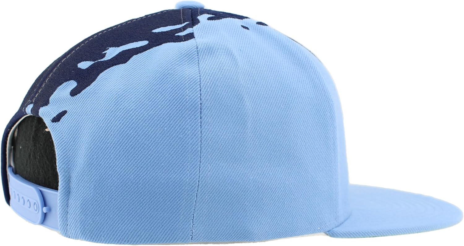 ZHATS NCAA Unisex-Adult NCAA Officially Licensed Hat Flat Snapback Z11 Retro Paintbrush