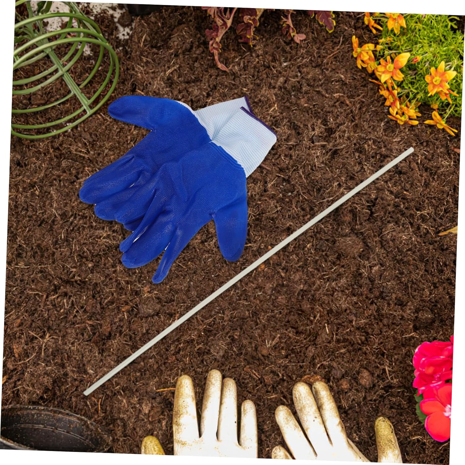 KESYOO 1 Set Plant Support Stakes Plants Garden for Grow Tunnel Garden Greenhouse Garden for Raised Beds Garden Tunnel for Row Cover Row Cover Clamp: Abs