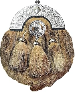 Galbraith Scottish Clan Crest Badge Dress Fur Sporran
