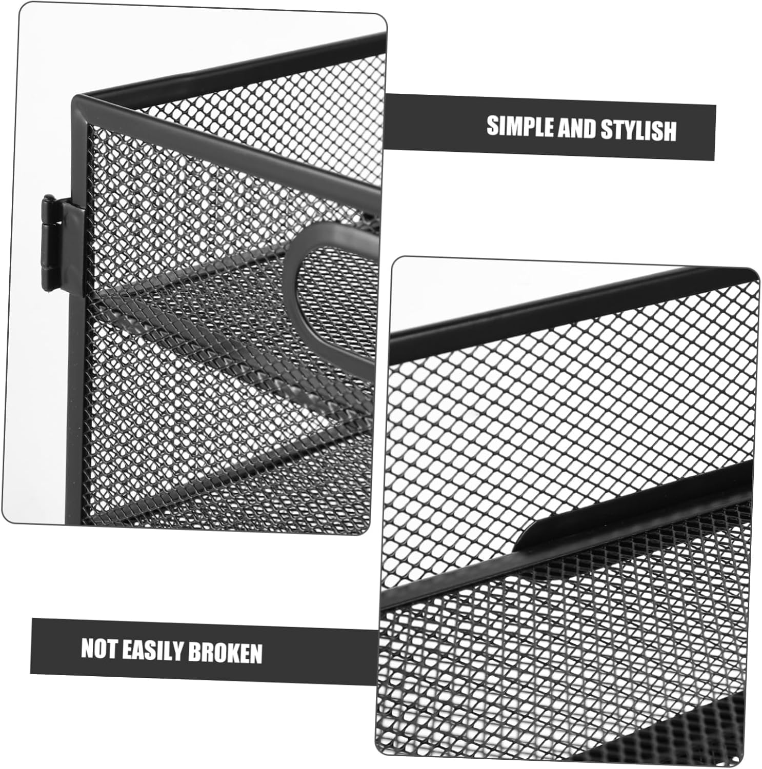 Metal File Organizer with Four Multi-Functional Desktop Document Rack for Office and Home Standing Shelf Unit for Efficient File and Magazine Storage