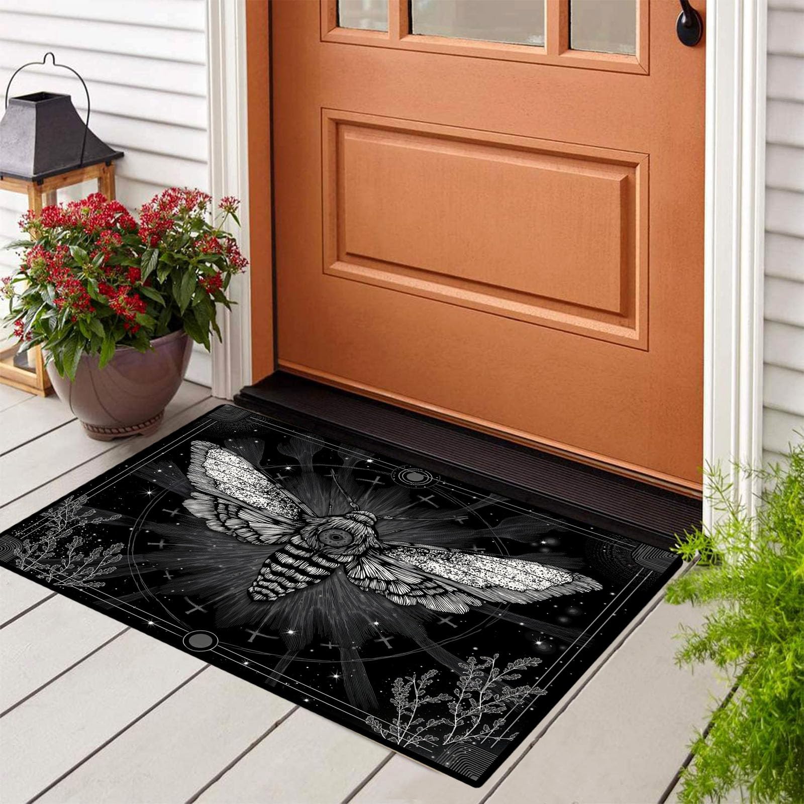 Tapis absorbant lavable et antidérapant avec microfibres douces