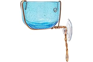 Songbird Essentials SEHHBBWF Copper Bluebird Mealworm Window Feeder